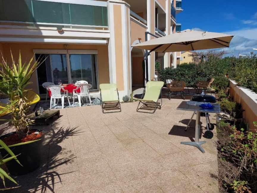 לה ברקרה Cosy Appartement Les Pieds Dans Le Sable מראה חיצוני תמונה